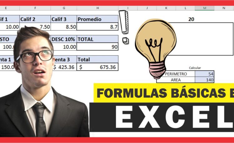 Formulas básicas en Excel