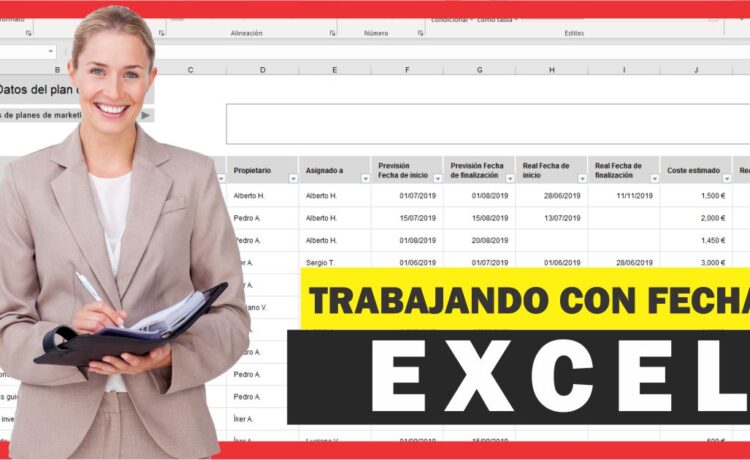 Funciones de fecha y hora en Excel