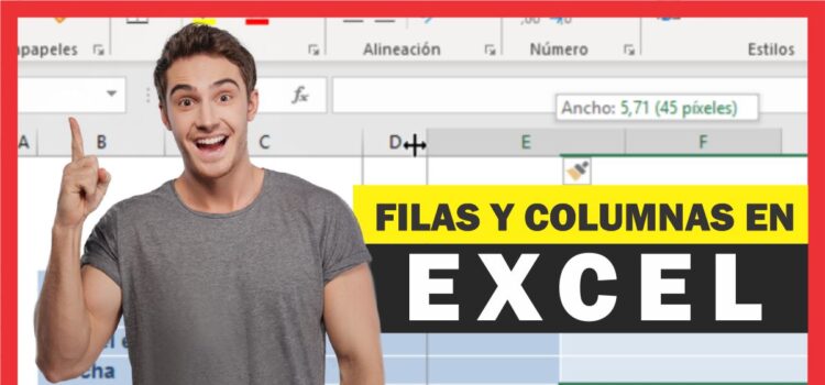 Trabajar con filas y columnas en Excel