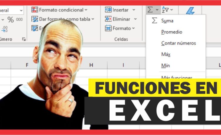 Trabajar con funciones en Excel