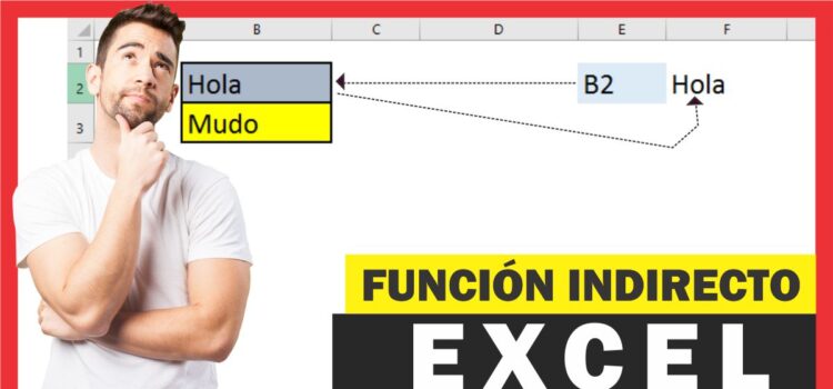 función INDIRECTO en Excel