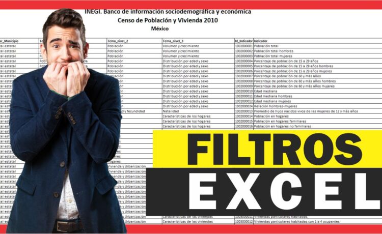 Uso de filtros en Excel