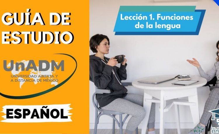 Lección 1. Funciones de la lengua