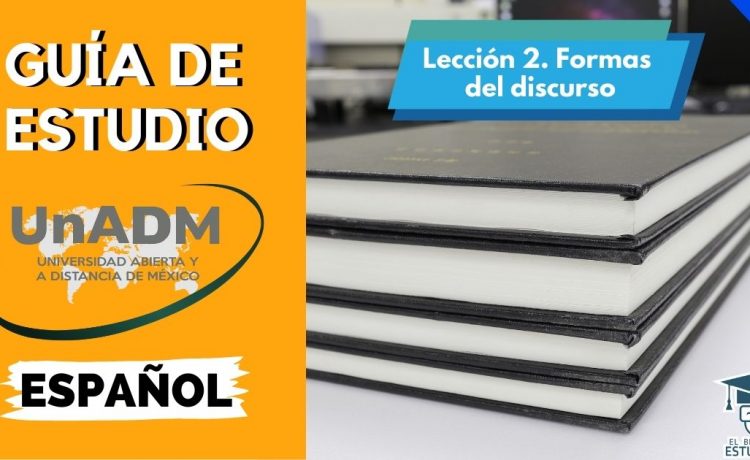 Lección 2. Formas del discurso